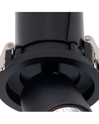 GARDA * EMPOTRABLE LED COB (Basculante) NEGRO 7W - 2700K